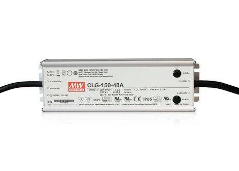 LED PS48V150WIP65 CLG-A, MeanWell 48V,153W