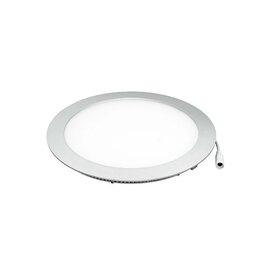 AB LED panel 18W, kruh 240mm,1200lm,natural,silver