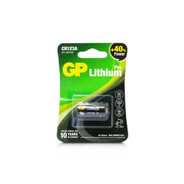 Batéria Lithium Pro CR123A, 3V, GP