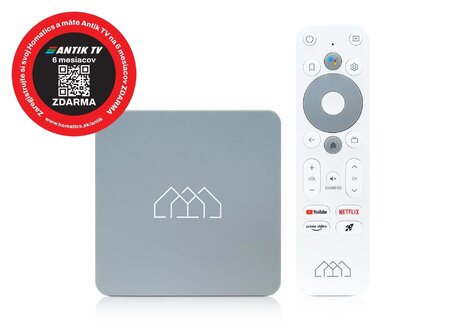Homatics Box HD + Antik TV 6 mesiacov