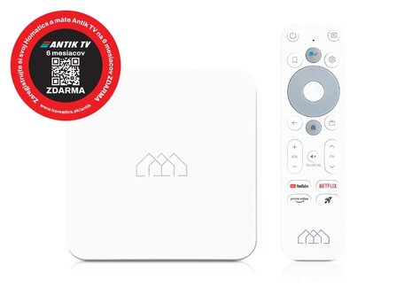 Homatics Box R 4K + Antik TV 6 mesiacov