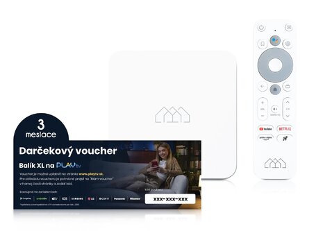 Homatics Box R 4K + PLAYtv na 3 mesiace