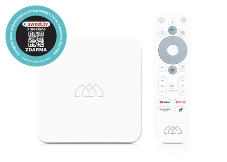 Homatics Box R 4K + SWEET.TV na 3 mesiace