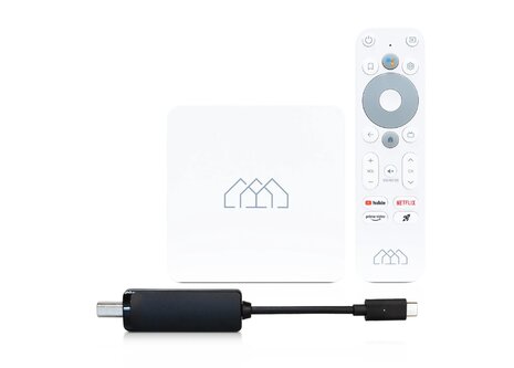 Homatics Box R Lite 4K Android TV + DVB-S2X tuner
