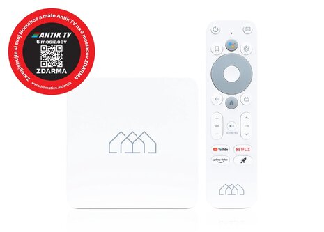 Homatics Box R Lite 4K + Antik TV 6 mesiacov