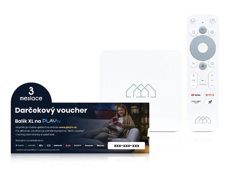 Homatics Box R Lite 4K + PLAYtv na 3 mesiace