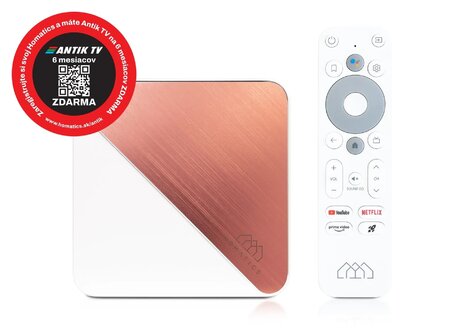 Homatics Box R Plus 4K + Antik TV na 6 mesiacov