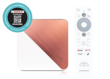 Homatics Box R Plus 4K + SWEET.TV na 3 mesiace