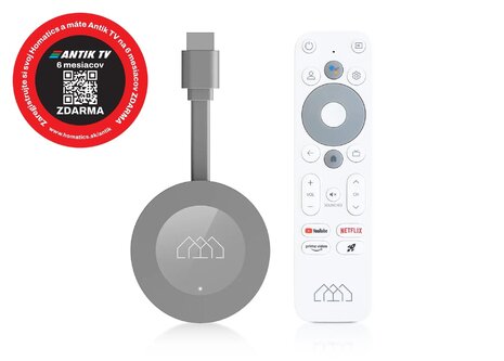 Homatics Dongle G 4K Google TV + Antik 6 mesiacov