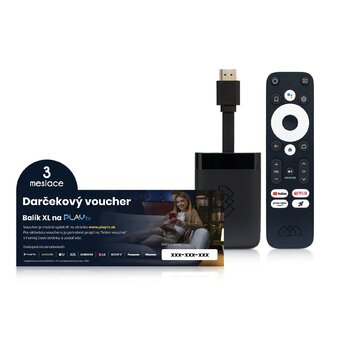 Homatics Dongle R 4K + PLAYtv na 3 mesiace