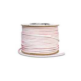 Kábel dvojlinka 2 x 1mm biely