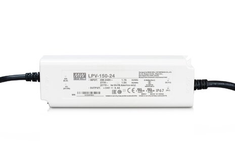 LED PS24V150W LPV MeanWell nap.zdroj 24V 150W