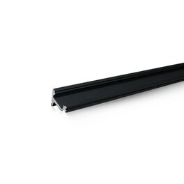 Lišta L CC15 30°/60° pre LED pásy, čierna,1m
