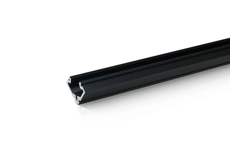 Lišta L CC15 45°/45° pre LED pásy,čierna,1m