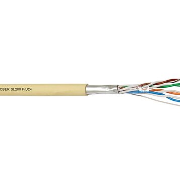 RECBER SL200 F/U24 Cat.5e F/UTP 4x2x24AWG 305m