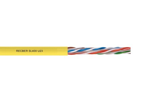 RECBER SL400 U23 PE Cat.6 U/UTP 4x2x23AWG 305m