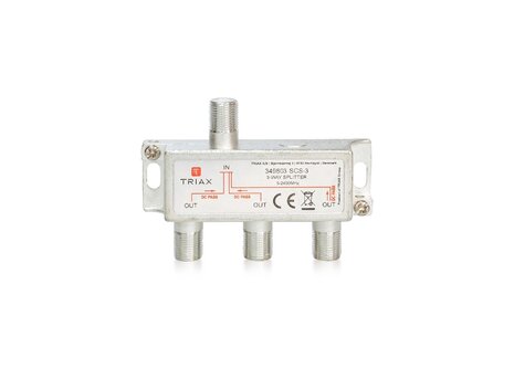Rozbočovač 1-3 TRIAX SCS - 3 WAY 5-2400 MHz