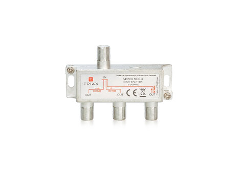 Rozbočovač 1-3 TRIAX SCS - 3 WAY 5-2400 MHz