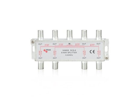Rozbočovač 1-8 TRIAX SCS - 8 WAY 5-2400 MHz