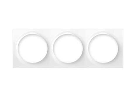 Trojrámik pre vypínače Walli Fibaro Triple Plate
