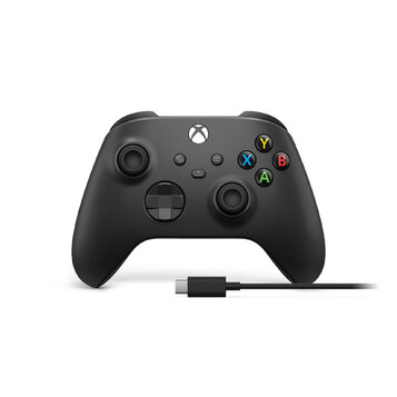 Xbox bezdrôtový ovládač čierny + USB-C kábel 2,7m