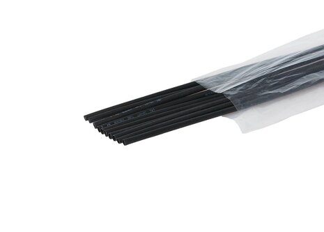 Zmršťovacie bužírky 2,0mm čierne 1m (10ks)